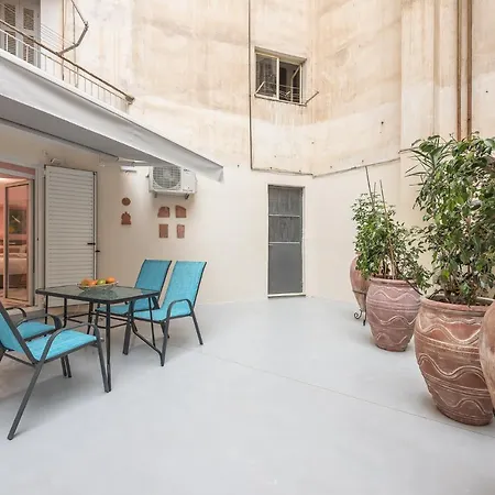 Ferienwohnung The Courtyard Oasis Athen Exterior foto